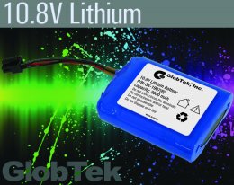 10.8V, 2.6Ah Battery Pack with Integral Charger Suitable for Cost Sensitive Mobile Applications 10.8V, 2.6Ah Battery Pack with Integral Charger Suitable for Cost Sensitive Mobile Applications